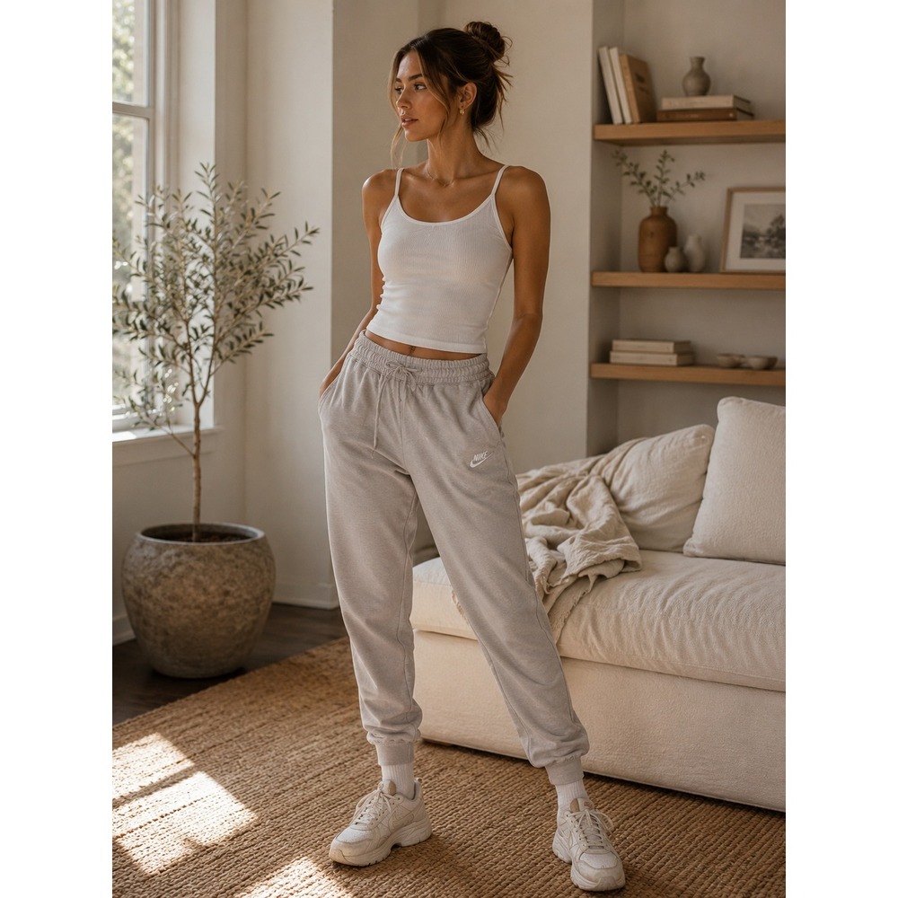 Nike Joggers Women‎ Medium Purple Sporty Loungewear Streetwear DR6215-511